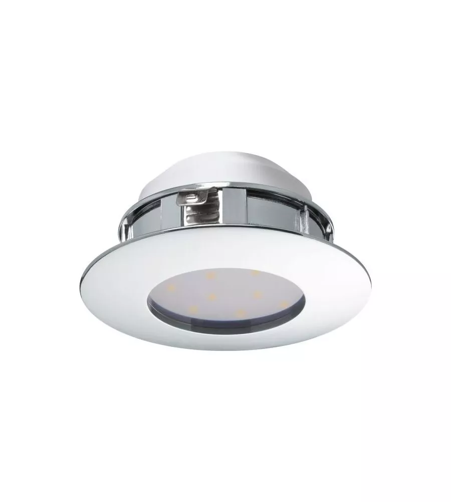 Illuminazione led da incasso "pineda" cromo, Ø 7,8 cm